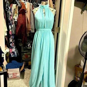 Yumi Kim formal dress teal blue